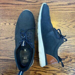 Johnston & Murphy size 10.5 XC4® Prentiss Plain Toe navy comfy shoes for men 👞